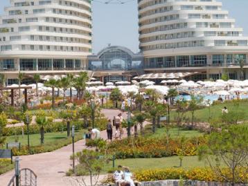 Хотел Miracle Resort, Лара - фасада