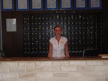 Theoxenia hotel - рецепция