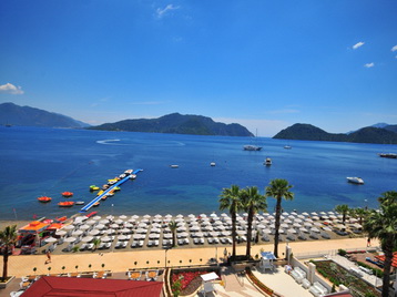 Хотел Goledn Rock Beach, Мармарис - панорама
