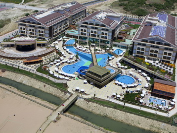 Crystal Palace Luxury Resort, Сиде - общ изглед