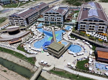 Crystal Palace Luxury Resort, Сиде - общ изглед