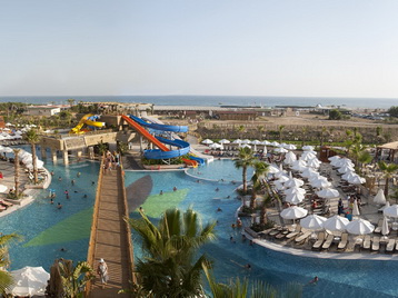 Crystal Palace Luxury Resort, Сиде - общ изглед