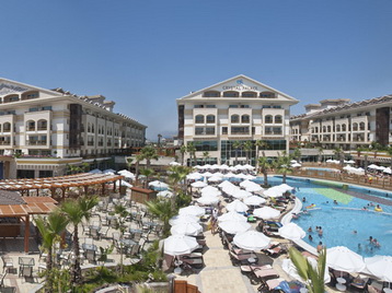 Crystal Palace Luxury Resort, Сиде - общ изглед