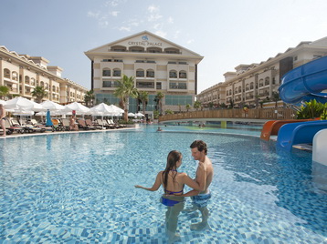 Crystal Palace Luxury Resort, Сиде - общ изглед