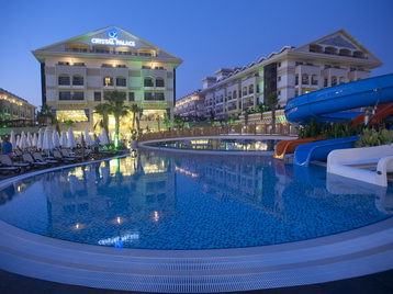 Crystal Palace Luxury Resort, Сиде - общ изглед