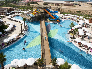 Crystal Palace Luxury Resort, Сиде - общ изглед