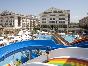 Crystal Palace Luxury Resort, Сиде - общ изглед
