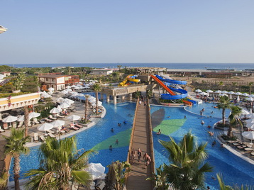 Crystal Palace Luxury Resort, Сиде - общ изглед